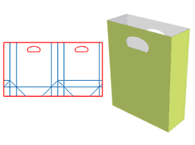 手提袋,包装袋,开孔手提袋,手提袋结构设计,手提袋包装设计,提绳袋,展示袋,文件袋,手提袋展开结构