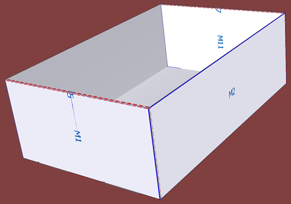 盒型ID在3D中呈现